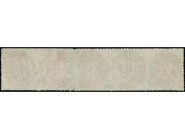 “COELN 18.4.67” (Spalink 4-6) mehrfach sehr klar auf waagerechtem 5er-Streifen Preußen Wappen 1 Sgr. mattrosa in einwandfreie