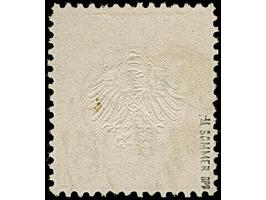 “COELN 31.8.72” (Spalink 4-6N3) klar auf loser Marke kleiner Schild 1 Gr. karmin. Die farbfrische Marke ist gut geprägt, gut 