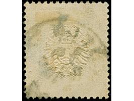 “COELN *1c 25.9.75” (Spalink 4-7Ny) recht klar auf loser Marke großer Schild 5 Gr. ockerbraun. Die farbfrische Marke ist sehr