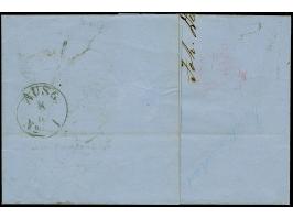 “COELN 6.10.70” (Spalink 4-12) mehrfach klar auf Norddeutscher Postbezirk 1 und 2 Gr. gezähnt als tarifgerechte Frankatur auf