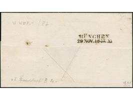 6 Kr. rötlichbraun, voll- bis breitrandig, mit klar und zentrisch aufgesetztem gMR "46" und klar nebengesetztem Halbkreis "DA