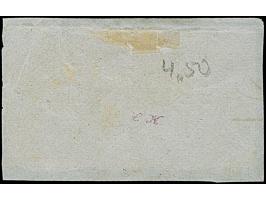 “CREFELD** 10.AUG.65” (Spalink 6-1) recht klar auf waagerechtem Paar Preußen 2 Sgr. lebhaftultramarin auf Briefstück. Die rec