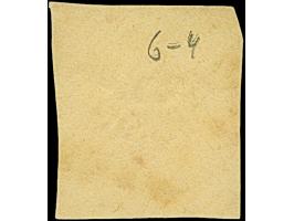 “CREFELD 24.MÄRZ.72” (Spalink 6-4) klar auf kleiner Schild 1 Gr. rötlichkarmin auf Briefstück. Die farbfrische Marke ist gut 