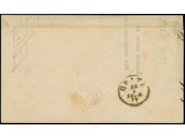 1867, 2 Kr. gelb, 3 Kr. grün und 5 kr. rosakarmin, farbfrisch, sauber mit EKr. “KLAGENFURT BAHNHOF 28-4 74” auf Drucksache na