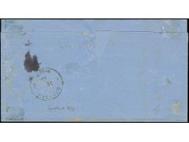 “DANZIG N.3 17.JULI.75” (Spalink 7-3) zweimal klar auf Ausgabe 1874 2½ auf 2½ Gr. und 10 Pfge mattrosa als tarifgerechte Fran