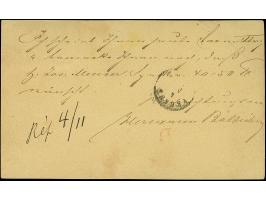 “DÜSSELDORF 3.NOVBR.73” (Spalink 11-1N2) zweimal klar auf zwei Einzelmarken großer Schild 1 Gr. karmin als tarifgerechte Mehr