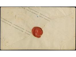 “DÜSSELDORF 19.OCTBR.67” (Spalink 11-2) mehrfach klar auf Preußen Ganzsachen-Umschlag 1 Sgr. mit wertstufengleicher Zufrankat