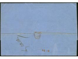 15 Kr. hellbraun in Mischfrankatur mit 1867 10 Kr. blau, farbfrisch und gut gezähnt, sauber mit Ovalstempel “TRIEST 19-5” auf