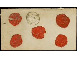 “ELBERFELD 2.NOVBR.74” (Spalink 12-5) klar auf großer Schild 5 Gr. ockerbraun als tarifgerechte Einzelfrankatur auf Wertbrief