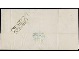 “GRAUDENZ 5.JUNI.75” (Spalink 14) sehr klar auf 10 Pfge karminrosa auf komplettem Faltbrief “Portopflichtige Dienstsache” nac