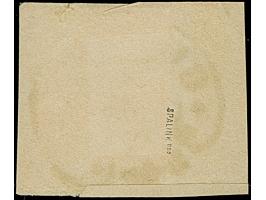 “GRIMMEN 20.NOVBR.71” (Spalink 15) sehr klar auf Norddeutscher Postbezirk 2 Gr. gezähnt auf Briefstück. Die farbfrische Marke