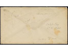 HAMBURG I.A. 31.DECBR.71" (Spalink 17-2) klar auf Norddeutscher Postbezirk 1 Gr. gezähnt auf Briefkuvert nach Hagenow. Der Um