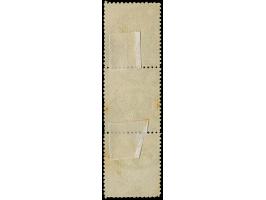 “HAMBURG I.A. 22.NOVBR.74” (Spalink 17-4M), zweimal klar ohne Zeitgruppenriegel auf senkrechtem Dreierstreifen großer Schild 