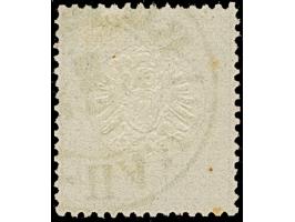 “HAMBURG-L.E. 23.FEBR.75” (Spalink 17-15) klar auf loser Marke großer Schild 1 Gr. karmin. Die farbfrische Marke ist deutlich