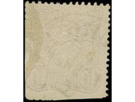 “HAMBURG-L.E. 5.FEBR.75” (Spalink 17-15) recht klar auf loser Marke 10 Pfge lilarot. Die farbfrische Marke ist an zwei Seiten