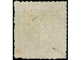 “LÜBECK** 12.12.66” (Spalink 22-1) klar auf loser Marke Lübeck 1½ S. dunkelbraunpurpur, in einwandfreier Erhaltung, signiert 