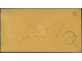 “MAGDEBURG 13.MÄRZ.68” (Spalink 23) mehrfach klar auf drei Einzelmarken Norddeutscher Postbezirk 1 Gr. durchstochen als tarif