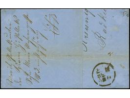 “RADKERSBURG”, klar auf 3 Kr. gelb, farbfrisch und gut gezahnt, auf kompletter Drucksache nach Wien mit rückseitigem Ankunfts