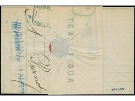 “METZ 14.SEPTBR.72” (Spalink 25-1) zweimal klar auf kleiner Schild 2 Gr. grauultramarin und großer Schild 1 Gr. rötlichkarmin