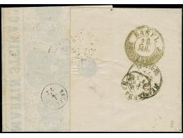 MÜHLHAUSEN i. ELS. 28.1.72" (Spalink 26-2) mehrfach etwas undeutlich auf drei Einzelmarken kleiner Schild ⅓ Gr. dunkelsmaragd