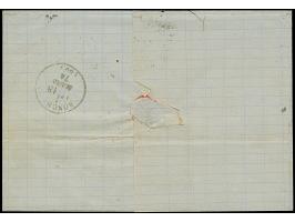 “MÜHLHAUSEN i. ELS. 17.MÄRZ.74” (Spalink 26-4) zweimal klar auf großer Schild 2 Gr. grauultramarin im waagerechten Paar und E