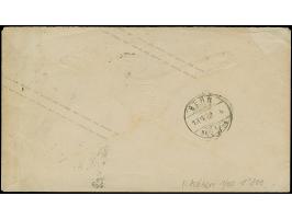 “MÜHLHAUSEN i. ELS. 13. SEPTBR.73” (Spalink 26-4) mehrfach recht klar auf Ganzsachen-Umschlag kleiner Schild 3 Kr. mit tarifg