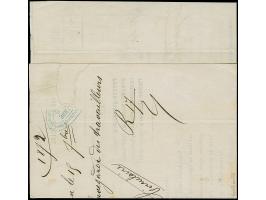 “MÜHLHAUSEN i. ELS. BHF. 11.OCTBR.72” (Spalink 26-5) zweimal klar auf waagerechtem Paar kleiner Schild ¼ Gr. grauviolett als 