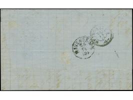 “MÜHLHAUSEN i. ELS. BHF. 25.NOVBR.72” (Spalink 26-5) klar als nachträgliche Entwertung auf großer Schild 1 Gr. karmin mit han