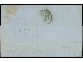 “MÜLHAUSEN i. ELS. BHF 19.MAI.73” (Spalink 26-6) zweimal recht klar auf kleiner Schild ¼ Gr. graupurpur und großer Schild ½ o