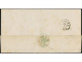 “MÜNSTER i. W. 9.JAN.72” (Spalink 28) sehr klar auf kleiner Schild 1 Gr. karmin auf Faltbriefhülle nach Verden mit Ankunftsst