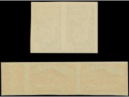 1933/38, Landscapes 15 c. and 55 c., each in imperforated horizontal pair, &nbsp;mint never hinged, vf (Yvert 130a,136Aa; 890