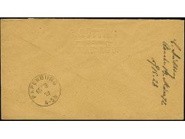 “OSNABRÜCK 15.MÄRZ.72” (Spalink 30-2) klar auf kleiner Schild 1 Gr. karmin auf Briefkuvert nach Papenburg mit Ankunftsstempel