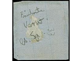 “SCHLETTSTADT 5.MARZ.72” (Spalink 33) sehr klar auf kleiner Schild 1 Gr. karmin auf Briefstück. Die farbfrische Marke ist deu