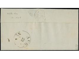 “SOLINGEN 23.JUNI.65” (Spalink 34-2) sehr klar auf bar frankierter Faltbriefhülle mit blauem Tax-Vermerk “1” (Sgr.) nach Wald