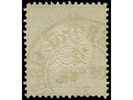 “STRASSBURG i. ELS. BHF 31.DECBR.74” (Spalink 36-2N) klar auf loser Marke ⅓ Gr. dunkelgrün. Die farbfrische Marke ist gut gep