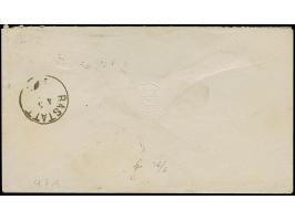 “STRASSBURG I. ELS. 3.MAI.75” (Spalink 36-6) sehr klar auf Ganzsachenumschlag 10 Pfge nach Rastatt mit Ankunftsstempel, in ei