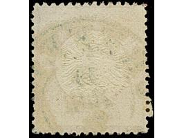 “CREFELD 19.JUNI.73” (Spalink 6-6) klar auf loser Marke 1 Gr. karmin mit Doppelprägung (1. Prägung um ca. 2 mm nach links ver