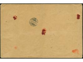 1923, Aufdruck-Ausgaben der Hochinflation komplett mit 36 verschiedenen Werten inkl. 800 Tausend auf 500 M. je mit Stempel “B