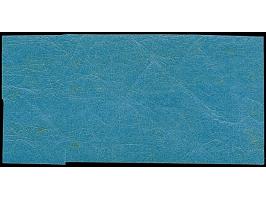 1861, ½ Sch. dunkelblau, waagerechter 6er-Block, voll- bis breitrandig, links &nbsp;mit breitem Bogenrand, postfrisch.Fotoatt