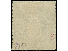 1864, 3 Sgr. ocker, leicht entwertet mit EKr. von Altstrelitz. Einwandfrei. Fotoattest Berger BPP (1997)