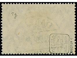 2.50 M. rosakarmin mit zeitgerechter Entwertung “DANZIG *1g 27.8.20”, in einwandfreier Erhaltung, signiert Kniep BBP und Infl