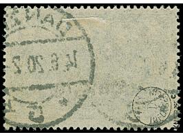 2 M. schwärzlichblau mit zeitgerechter Entwertung “DANZIG *5h 14.6.20”, in einwandfreier Erhaltung, sign. Kniep BPP und Infla