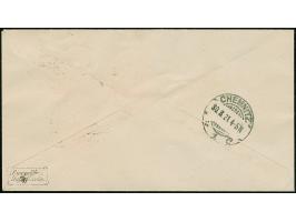 1920, “Kleiner Innendienst” 30 Pfg. im senkrechten Paar und Einzelmarke jeweils mit Stempel “ZOPPOT *f* 26.3.21” als tarifger