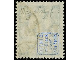 1923, 50 M. mittelgrünlichblau mit zeitgerechter Entwertung “(DANZIG-LANGFUHR c 23.7.(23)", in einwandfreier Erhaltung, sign.