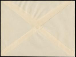 1940, Hindenburg 6 Pfg. mit kopfstehendem Aufdruck zusammen mit 3 Pfg. im waagerechten Paar mit Stempel “STRASSBURG (ELS) 1 0