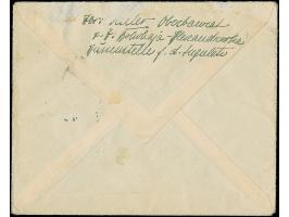 1942, Hakenkreuz 4mm: 1,50 Rbl. auf 10 K. sowie 1,50 Rbl. auf 20K., der 10K. Wert mit amtlicher Tusche-Nachmalung, sauber mit