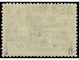 1942, Hakenkreuz 4mm: 5 Rbl. auf 40 K., postfrisch, tadellos, sehr selten, sign. EKeiler sowie Fotoattest Krischke BPP (1994)