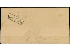 PERNAU (Estonia): 10 kopeck brown and blue, good to large margins, tied by clear boxed "PERNOV 20 MAI 1858" to lettersheet (2