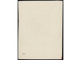 1939, Landesmuseum und Turm Brünn 1,20K. schwarzliilabraun, Einzelabzug in abweichendem Format, die Schriftleisten sind nicht