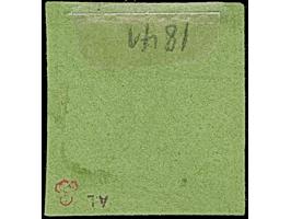 1852, ⅓ Sgr. auf grün, farbfrisch und allseits voll- bis breitrandig, ungebraucht ohne Gummi, in tadelloser Erhaltung, Fotobe